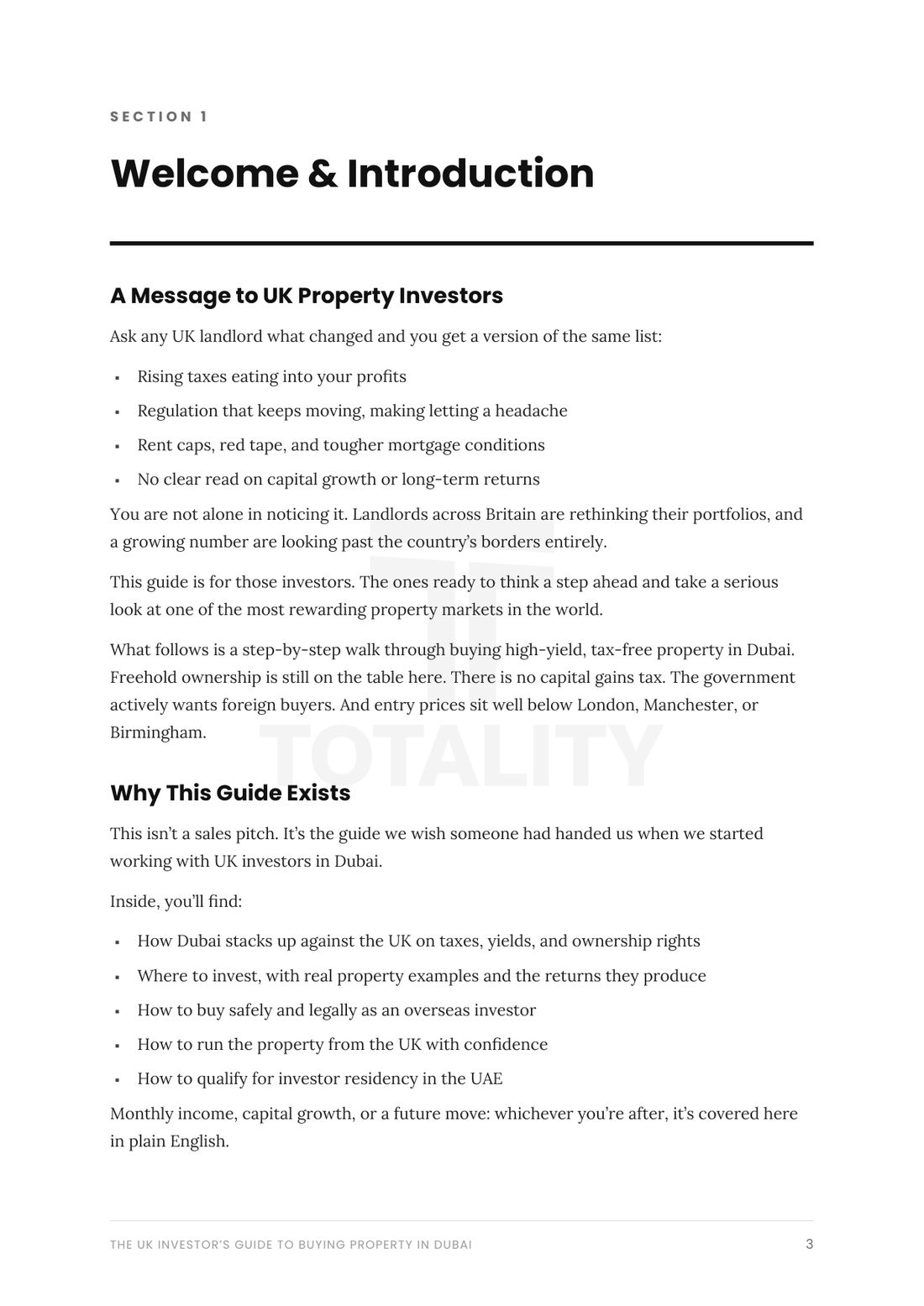 The UK Investor's Guide, page 3