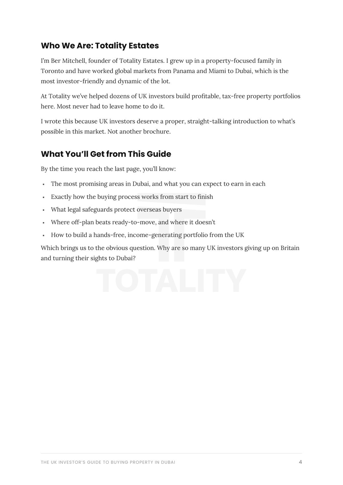 The UK Investor's Guide, page 4