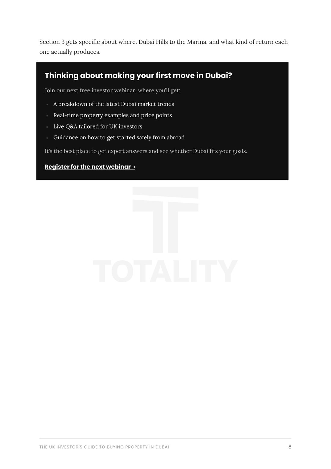 The UK Investor's Guide, page 8