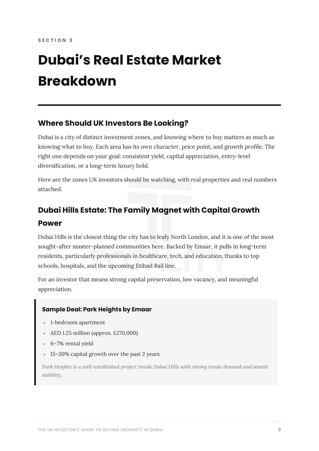 The UK Investor's Guide, page 9