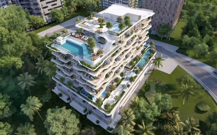 Flow Residences render, Dubai Islands