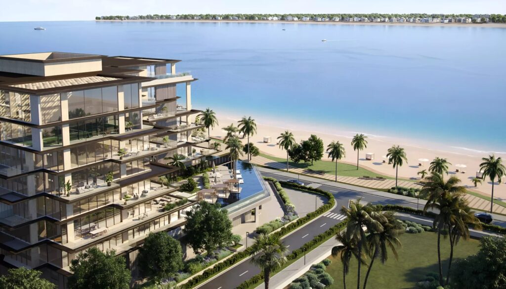 Omoria Hotel Residences render, Dubai Islands