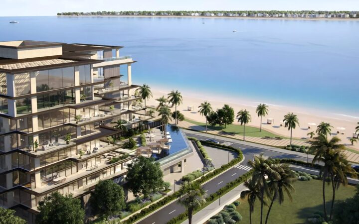 Omoria Hotel Residences render, Dubai Islands
