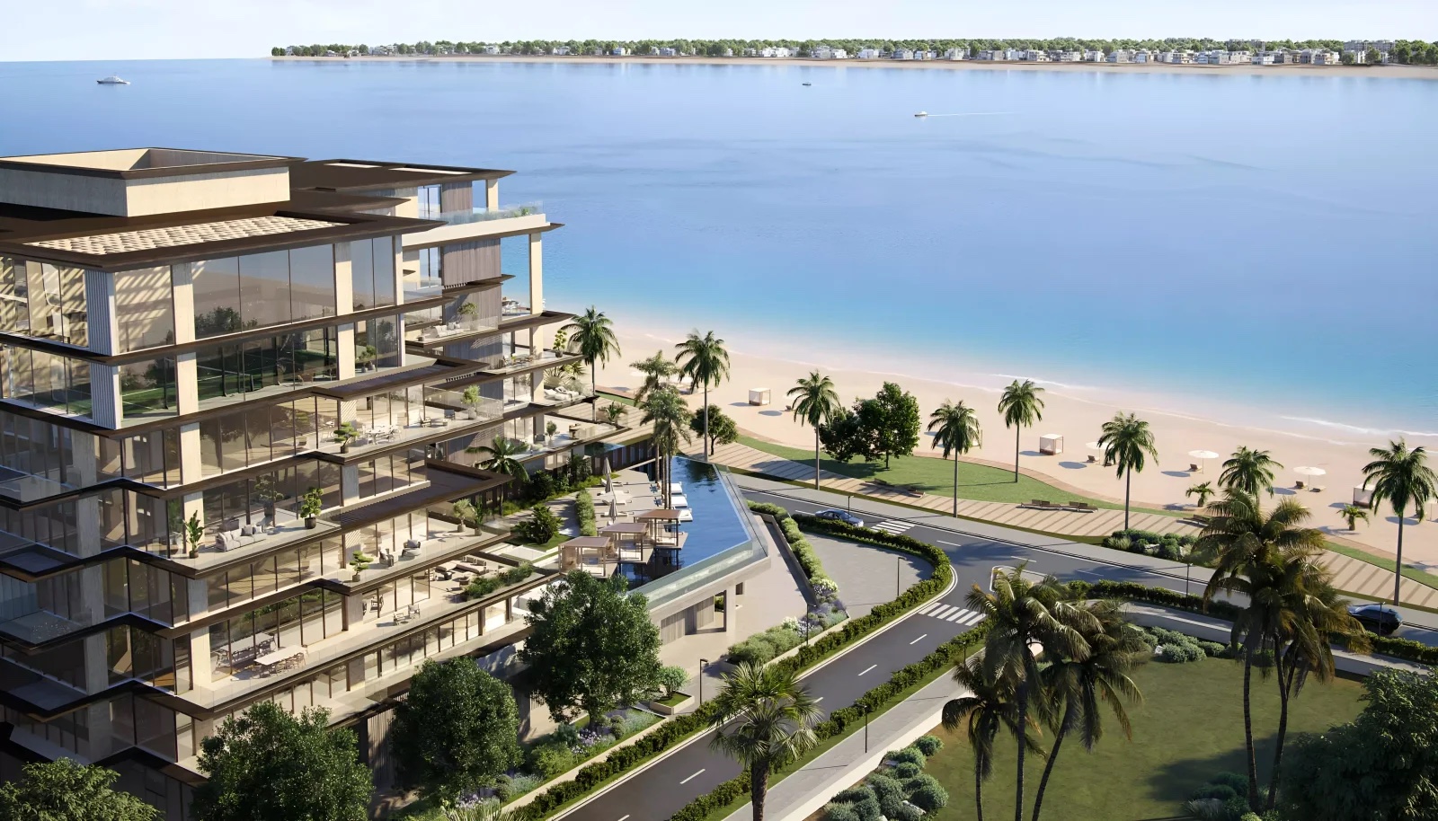 Omoria Hotel Residences render, Dubai Islands